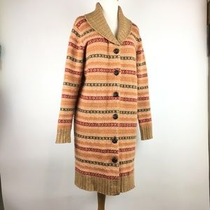 Preswick‎ & Moore Sport Long Cardigan Sweater Large